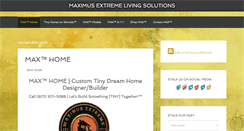 Desktop Screenshot of maximusextreme.com
